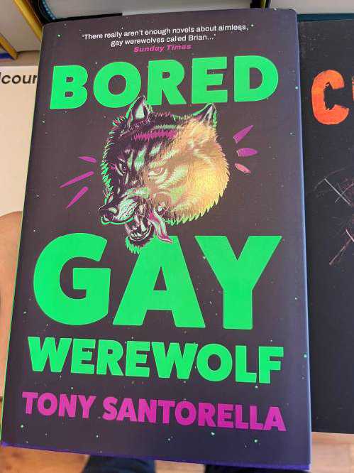 Bored Gay Werewolf by Tony Santorella